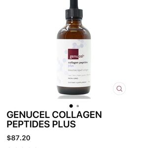 Collagen Peptides Plus Serum - Brown and White